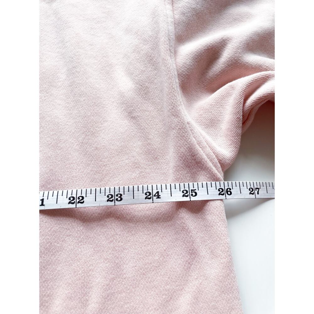 Aerie Light Pink Oversized Pullover Oh Snap Sweatshirt Size Large - Picture 3 of 6